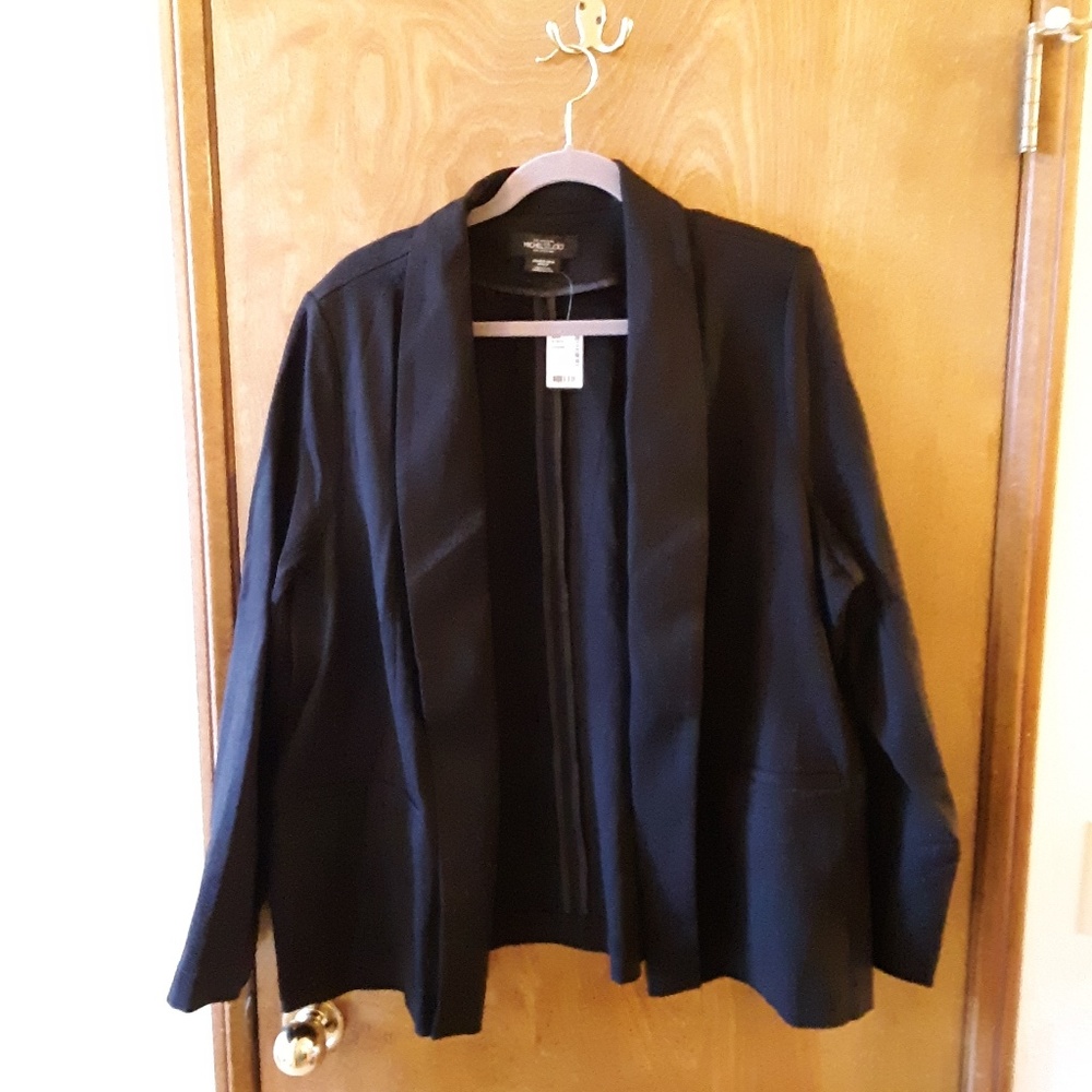 Michel studio black blazer, 20, EUC